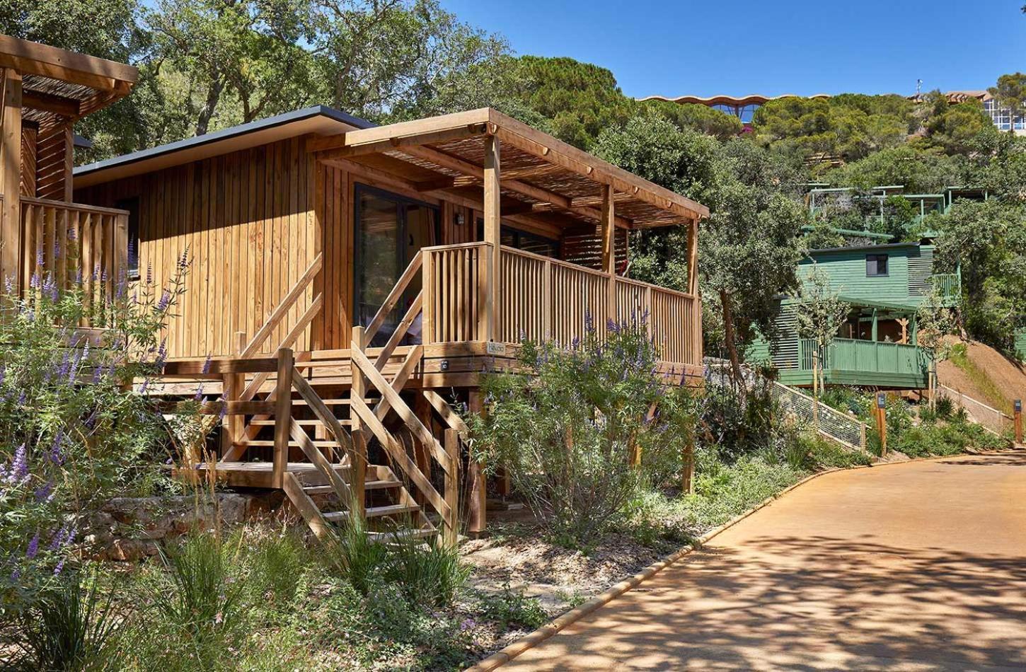 Camping Cala Pola Tossa de Mar Bagian luar foto