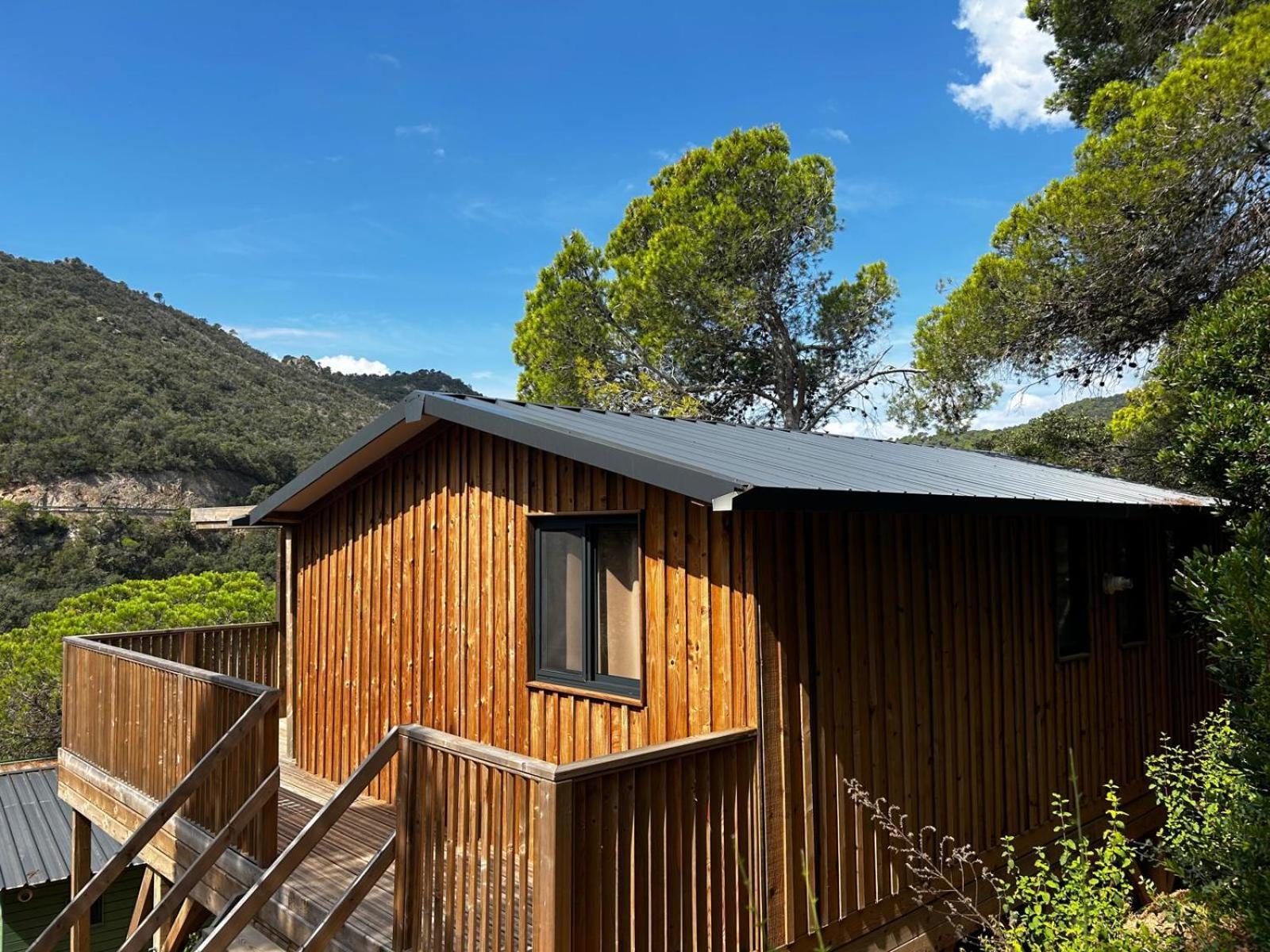 Camping Cala Pola Tossa de Mar Bagian luar foto