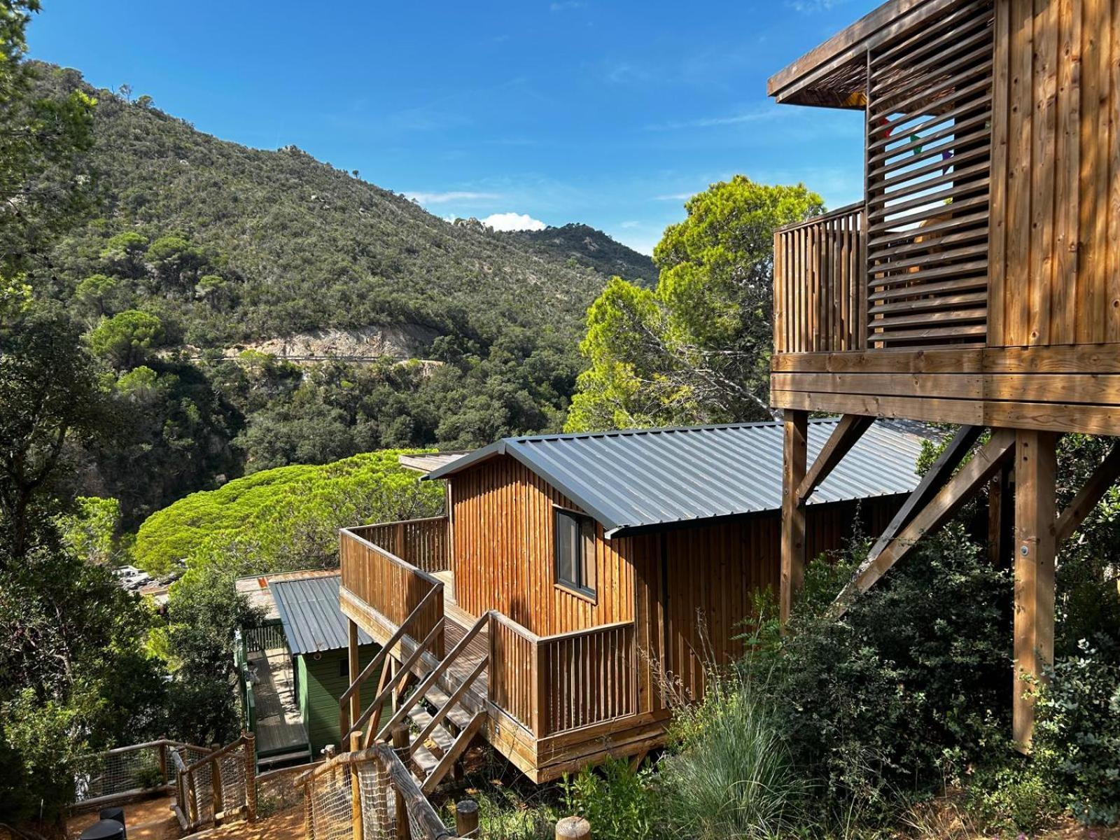 Camping Cala Pola Tossa de Mar Bagian luar foto