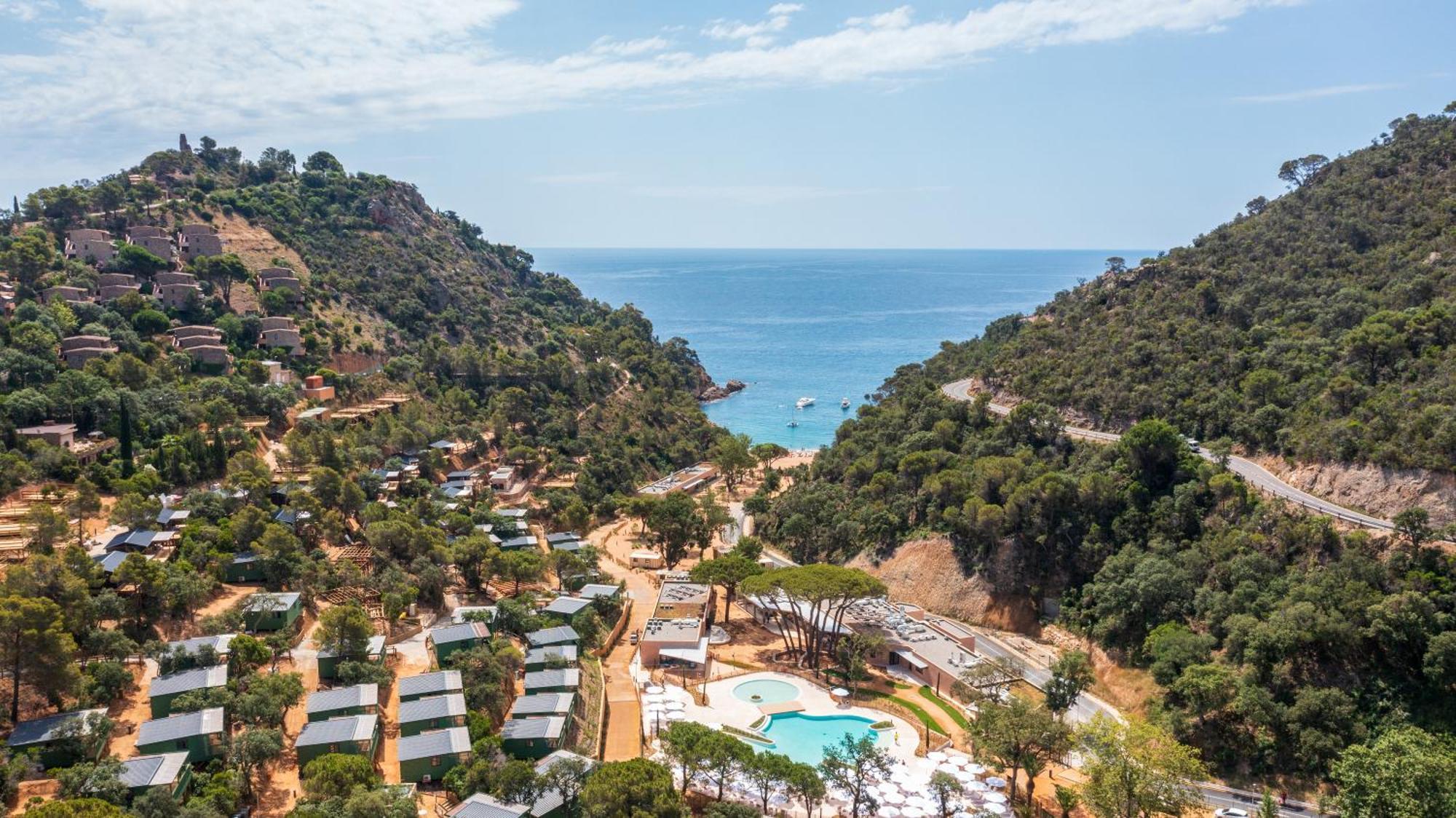 Camping Cala Pola Tossa de Mar Bagian luar foto
