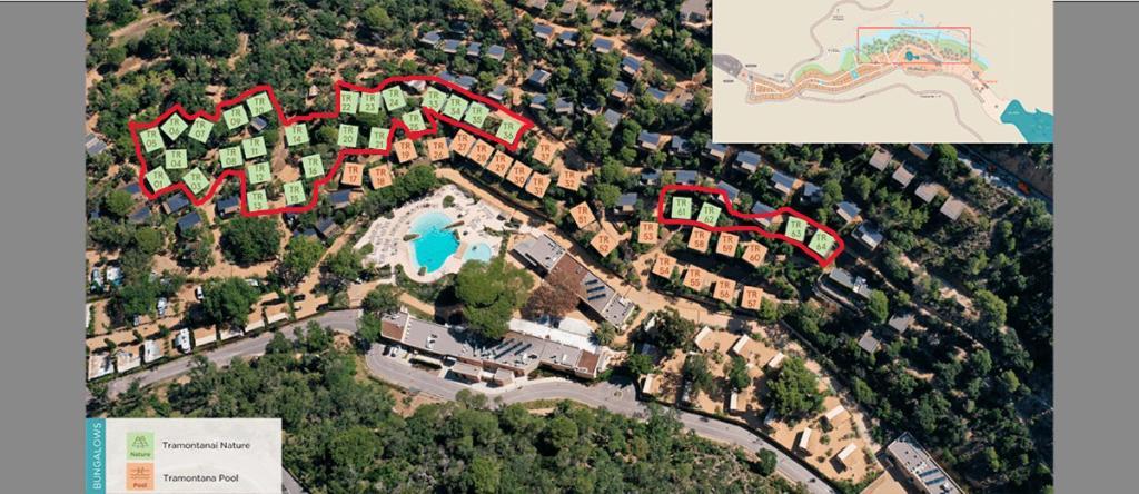 Camping Cala Pola Tossa de Mar Bagian luar foto