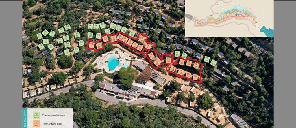 Camping Cala Pola Tossa de Mar Bagian luar foto
