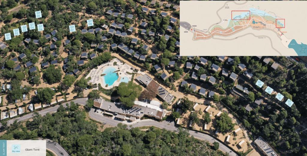 Camping Cala Pola Tossa de Mar Bagian luar foto