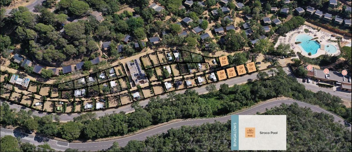 Camping Cala Pola Tossa de Mar Bagian luar foto