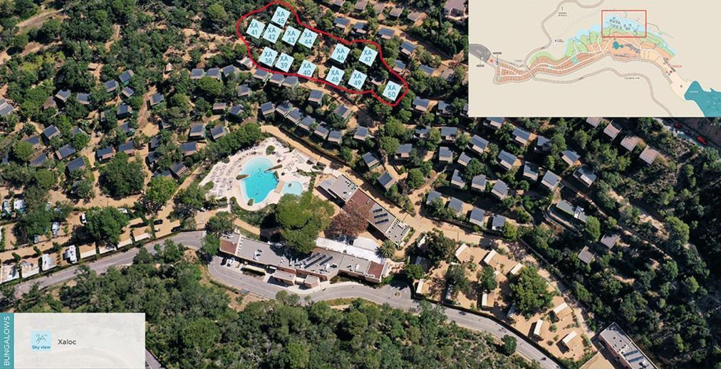 Camping Cala Pola Tossa de Mar Bagian luar foto